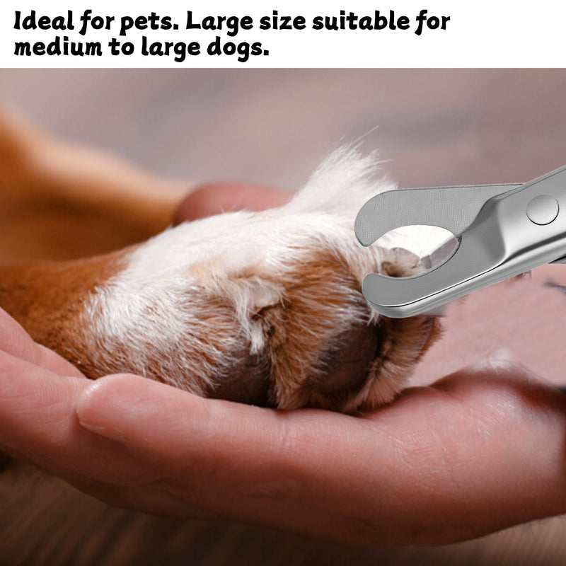 Heavy Duty Dog Nail Clippers Professional Pet Nail Trimmers Heavy Duty Pet Nails Clippers Sharp Safe with Ergonomic Handle for All Large Medium Small Dogs Cats - PawsPlanet Australia