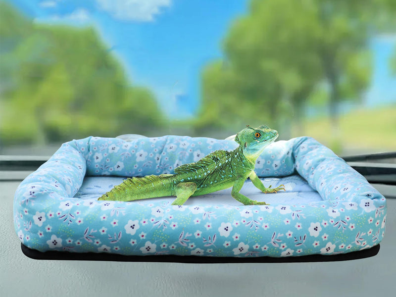 Bearded Dragon Travel Carrier, Lizard Car Hammock, Small Animal Carrier Bed, Suitable for Small Animals Hamster Chinchilla Rat Bird Bearded Dragon Lizard Kitty - PawsPlanet Australia