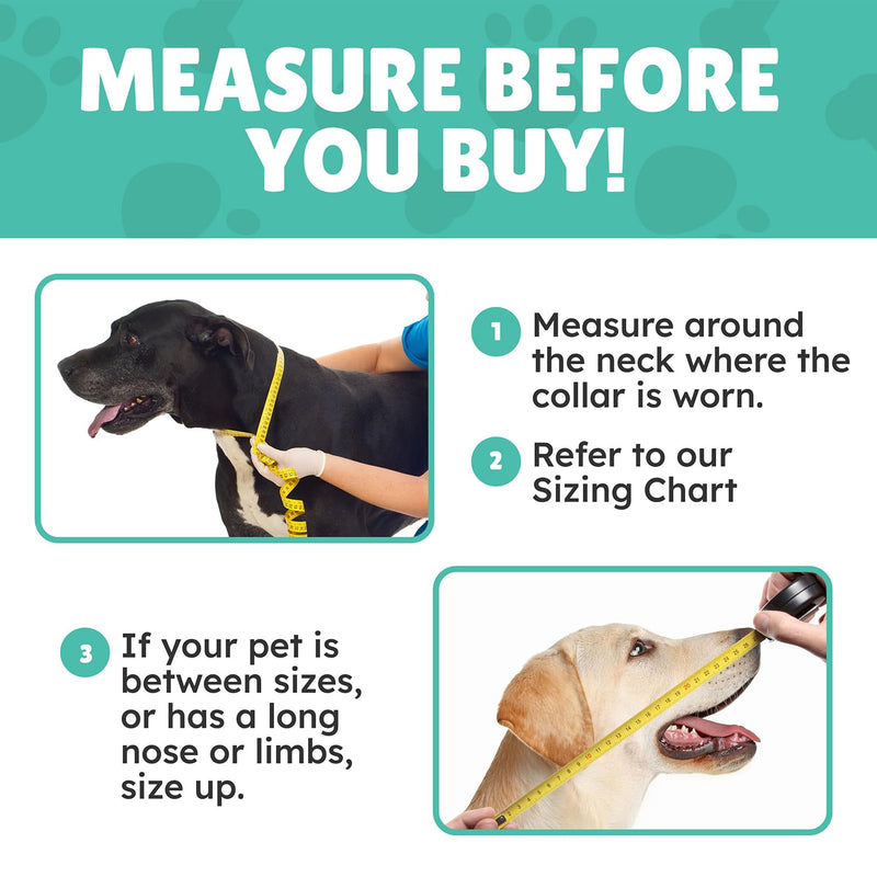 XL Large Dog Donut Collar - Inflatable Dog Cone Alternative for After Surgery Recovery. Donut Dog Cones for Large Dogs. Inflatable Dog Collars for After Surgery Donut Cone for Dogs XL Soft Cone XL(Neck 18"-25") - PawsPlanet Australia