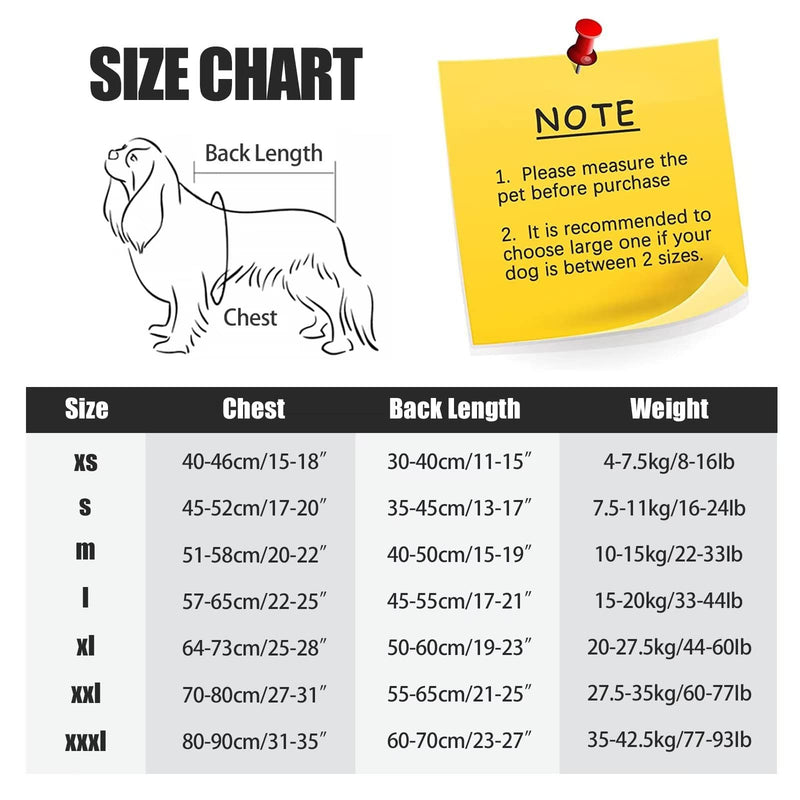 HEYWEAN Dog Fleece Sweaters Sleeveless and Pullover Design Sweatshirt Vest for Dog Small Medium Large XX-Large DarkBlue - PawsPlanet Australia