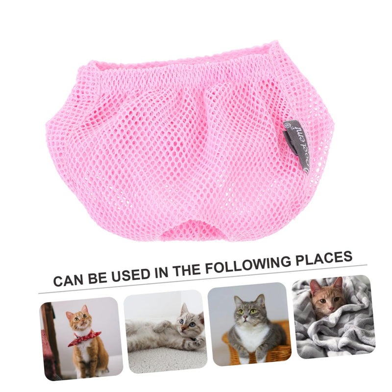 Tofficu Adjustable Cat Muzzle made of Breathable Polyester with Leg Protection and Licking Protection for Cats and Kittens for Grooming and Bathing