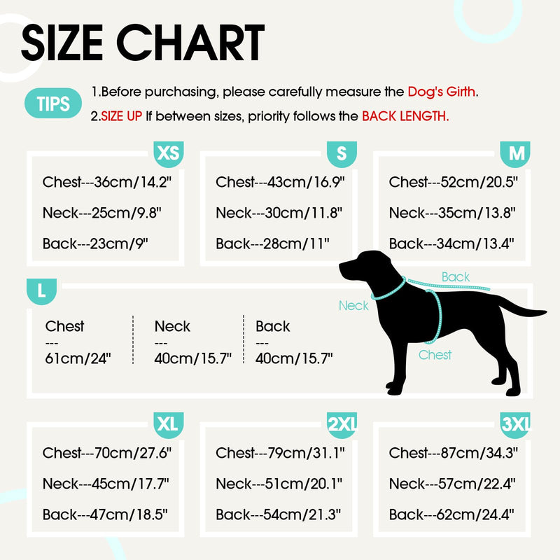 Dog Surgery Recovery Suit, Soft Breathable Dog Recovery Suit Female & Male, Dog Onesie After Surgery, Anti Licking Surgical Suit for French Bulldog Beagle Shiba Inu Green M