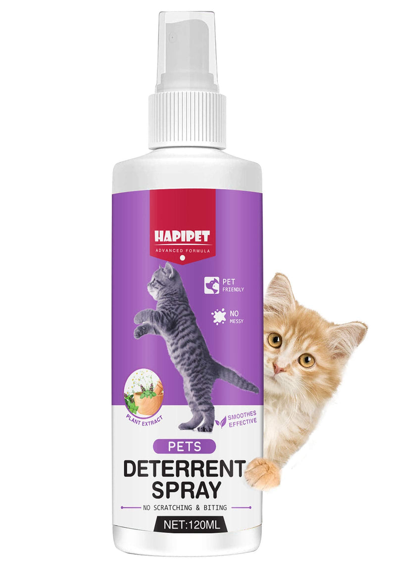 Cat Deterrent Spray, Cat Repellent Spray for Furniture, Effective Cat Deterrent Indoor & Outdoor for Pet Behavior Training, Prevent Cats Scratching Plants & Furniture - PawsPlanet Australia