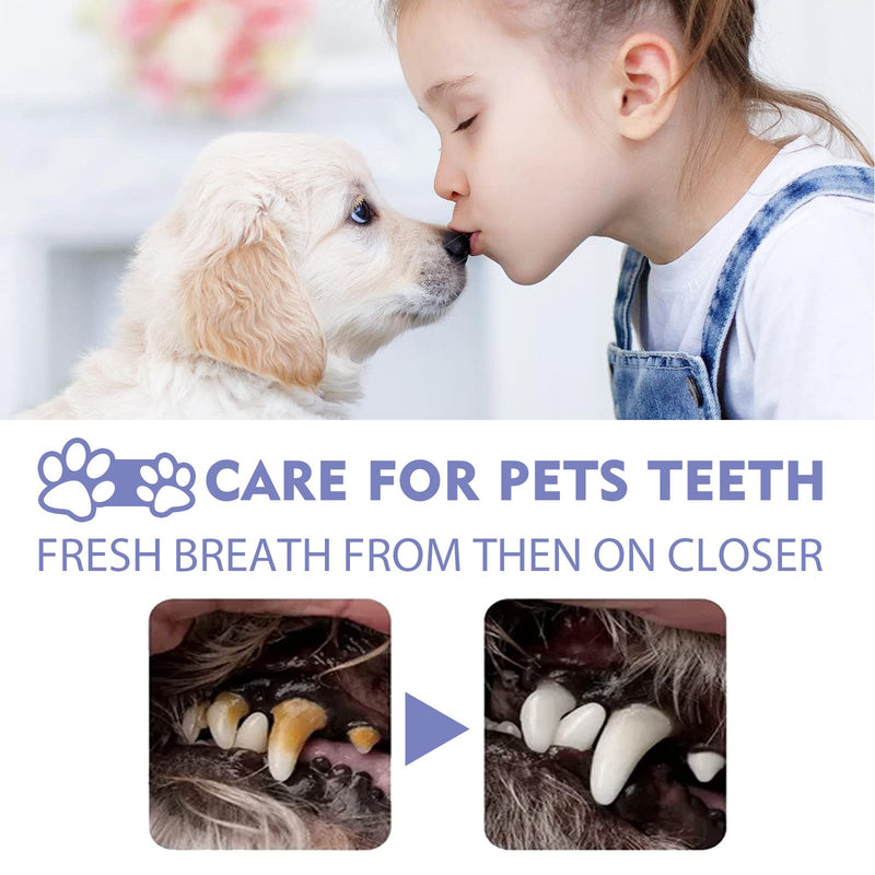 2 Pcs Pet Oral Care Spray,2023 New Pet Clean Teeth Spray,Pet Clean Teeth Cleaning Spray for Dogs & Cats,Pet Oral Spray Clean Teeth,Petclean No Brushing Pet Oral Care Spray