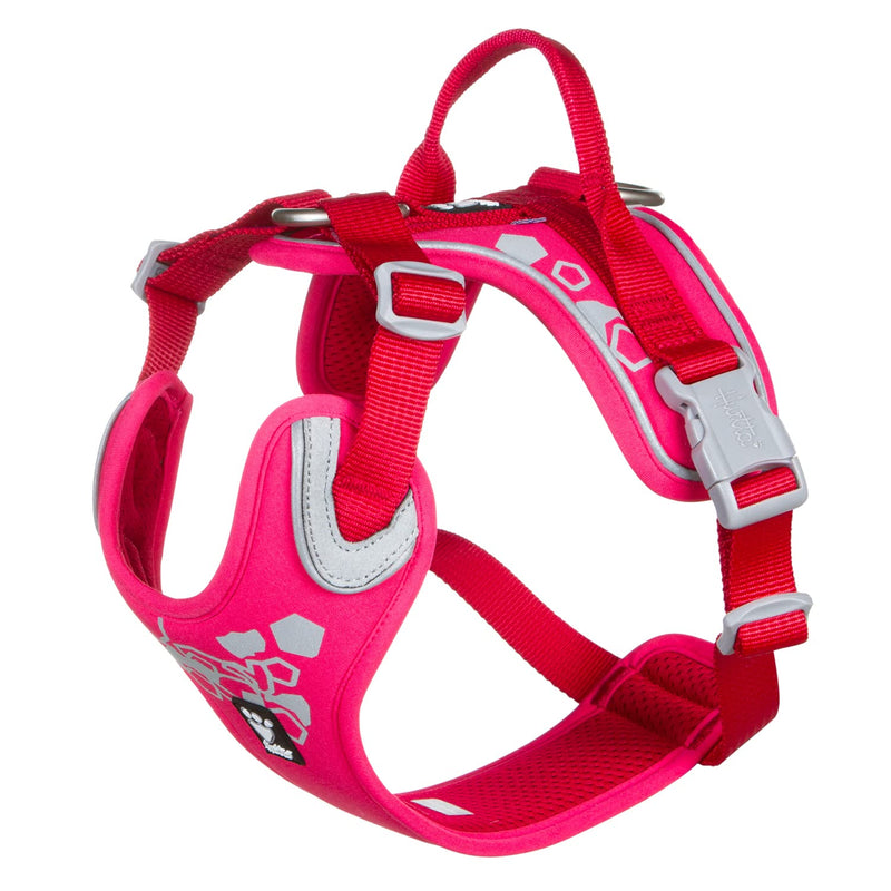 Hurtta Weekend Warrior Harness for Medium Dogs, Ruby Red, 60-80 cm - PawsPlanet Australia