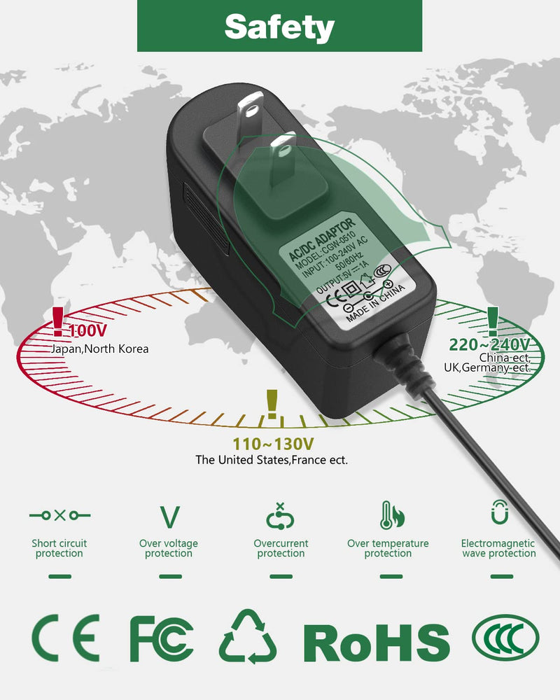 5V Power Cord Replacement HOLDOG Dog Clippers Charger for Professional Heavy Duty Dog Grooming Clipper 3-Speed Low Noise High Power Rechargeable Cordless Pet Grooming Tools - PawsPlanet Australia