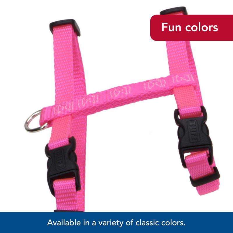 Coastal Pet Figure "H" Adjustable Cat Harness - Outdoor Cat Supply - Comfortable for Cats - Secure Snap-Lock Buckles - Blue, 3/8" x 10"-18"
