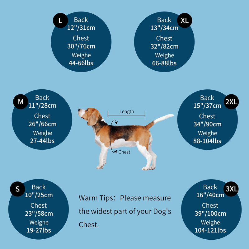 Dog Recovery Sleeve with Elbow Protector, Recovery Suit for Dog Front Legs, Pet Long Sleeve Suit to Stop Licking, Soft Breathable Cone Collar Alternative for Male Female, Blue, M