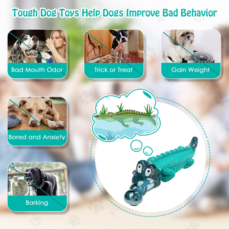 Dog Toys for Super Aggresive Chewers：Dog Toys for Large Dogs - Tough Dog Chew Toys - Indestructible Dog Toys for All Breed Sizes to Keep Them Busy - PawsPlanet Australia