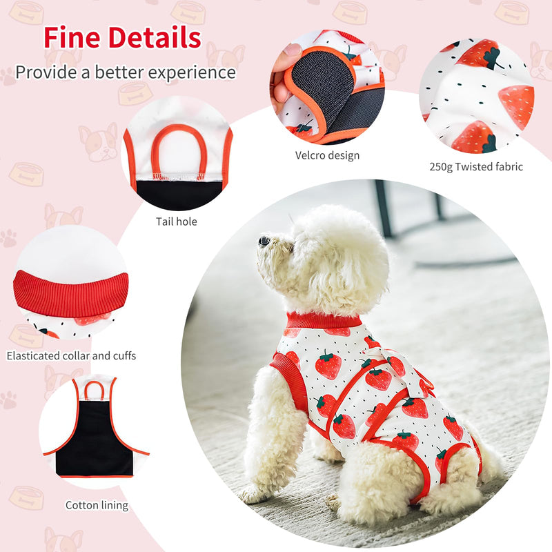 Dog Recovery Suit, Professional Pet Recovery Suit After Surgery, Prevent Licking Dog Onesies, Dog Wound Care Shirt (L) L - PawsPlanet Australia