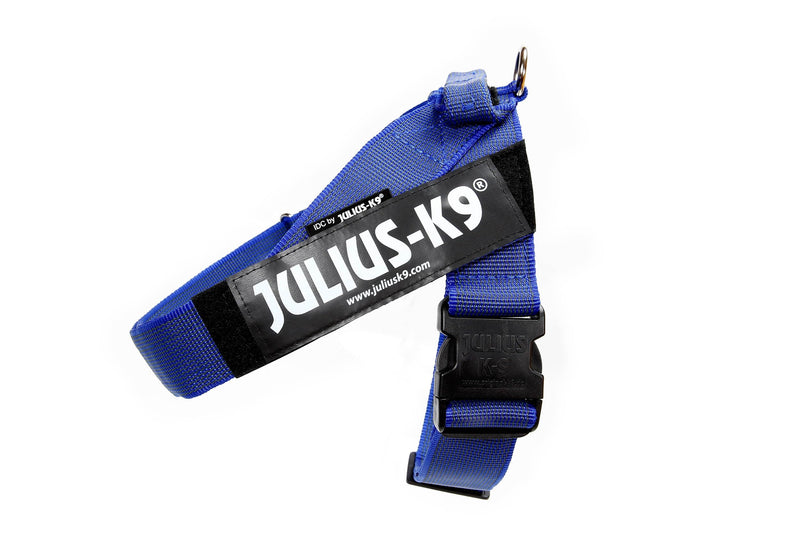 Julius-K9, IDC Color & Gray Belt Harness, Size: 2XL / 3, Blue-Gray 2XL/3