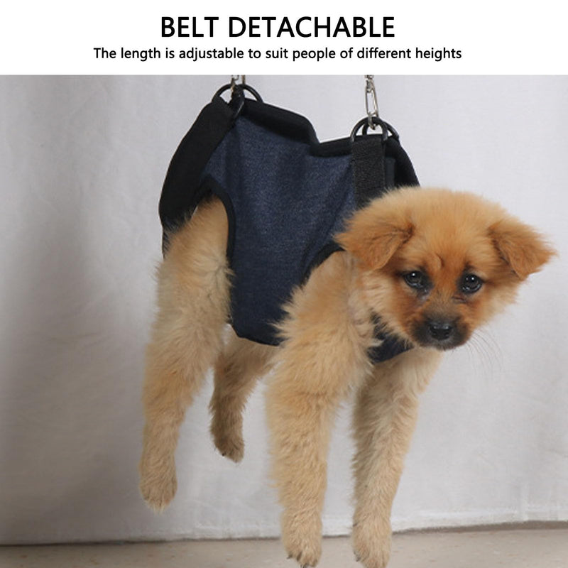 Fabater Dog Lifting Harness, Dog Carrier Strap for Front, Pet Legs for Support and Rehabilitation, Dog Lifting Harness, Helps Older Dogs with Limited Mobility (S) S