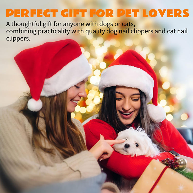 Pet Nail Clippers for Dogs & Cats – Sharp, Durable Blades with Beginner-Friendly, Hygienic Design for Small Pets Paw Care, Large Dog Nail Trimmer,Ergonomic Grooming Tool for Safe Pet Grooming Silver - PawsPlanet Australia