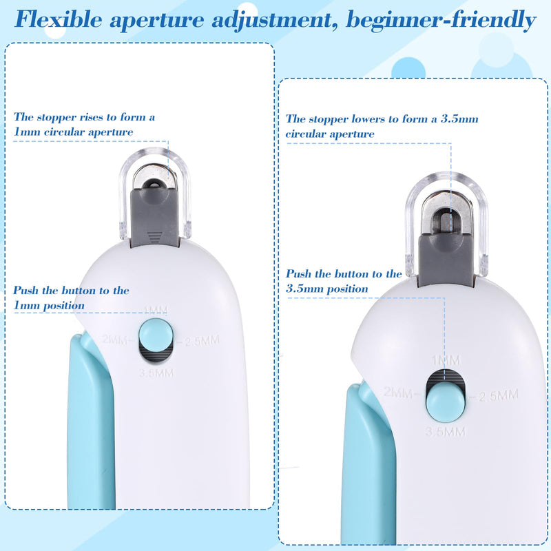 Lusofie Pain-Free Cat Nail Clippers for Indoor Cats - Quick & Safe Claw Trimmer with Guard to Prevent Overcutting, Anti-Splash Design & Hidden Nail File | for Kittens & Adult Cats - PawsPlanet Australia