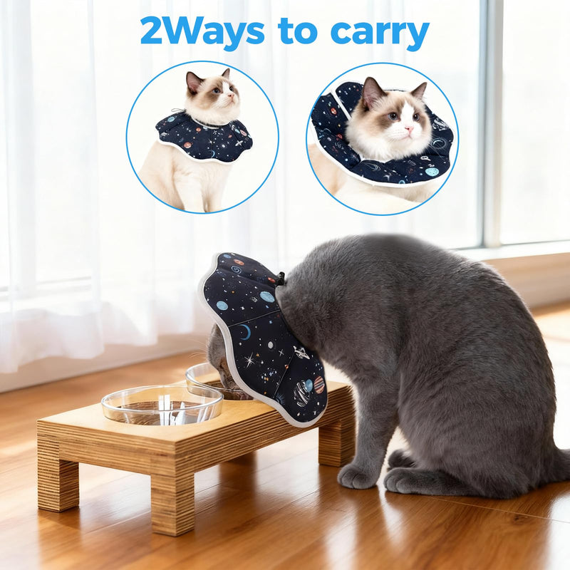 Cat Collar Soft S, Cat Collar Lick Protection for Kittens and Small Cats, 1.8-4.5 kg, Comfortable Collar Cat After Surgery