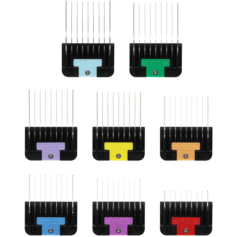 Andis - Set of stainless steel lifting combs 8 - PawsPlanet Australia