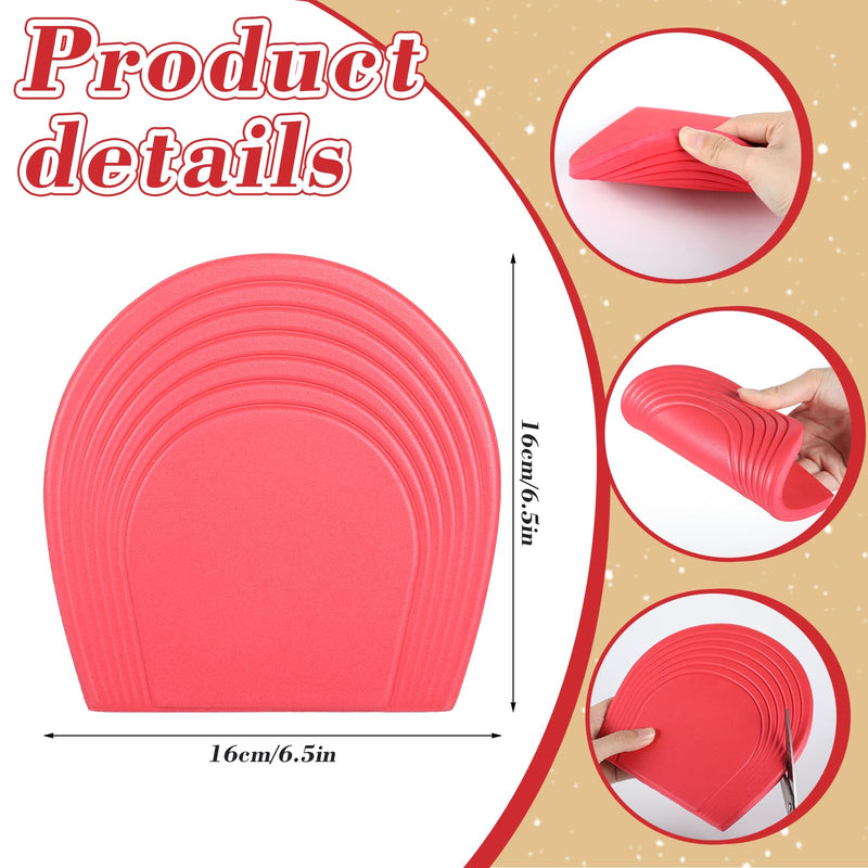 Ripeng 2 Pcs Horse Hoof Boots Pads Cushion Hoof Packing Enhanced Protection EVA Pad for Horse Boot - PawsPlanet Australia