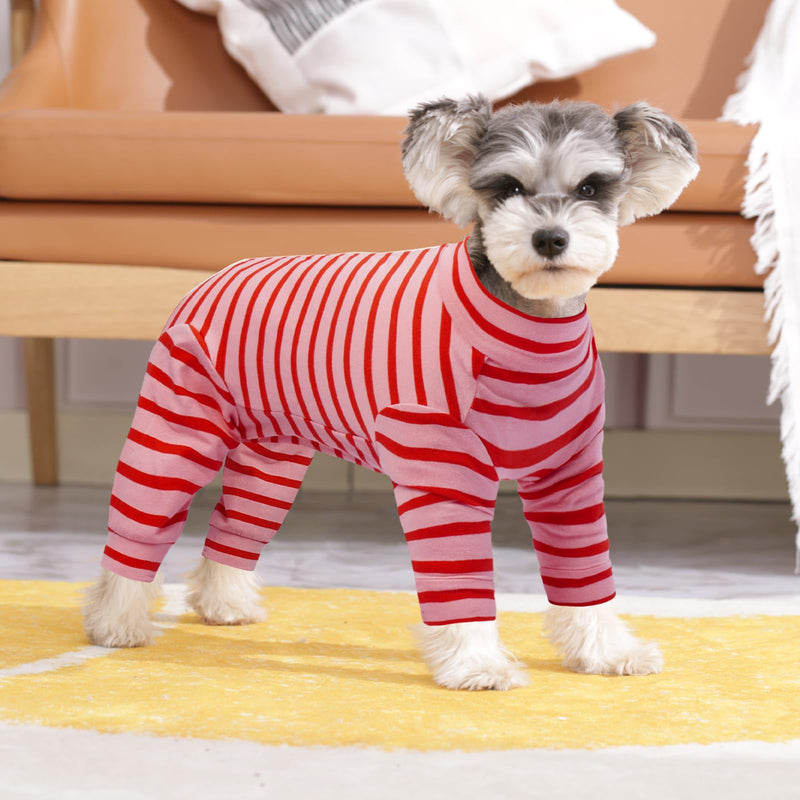 Kuoser Dog Onesie, Dog Surgery Recovery Suit, Dog Recovery Suit Female, Dog Body Suit After Surgery, Dog Onesies Small Dogs, Dog Pyjamas, Dog Pjs For Medium Dogs Pink XL