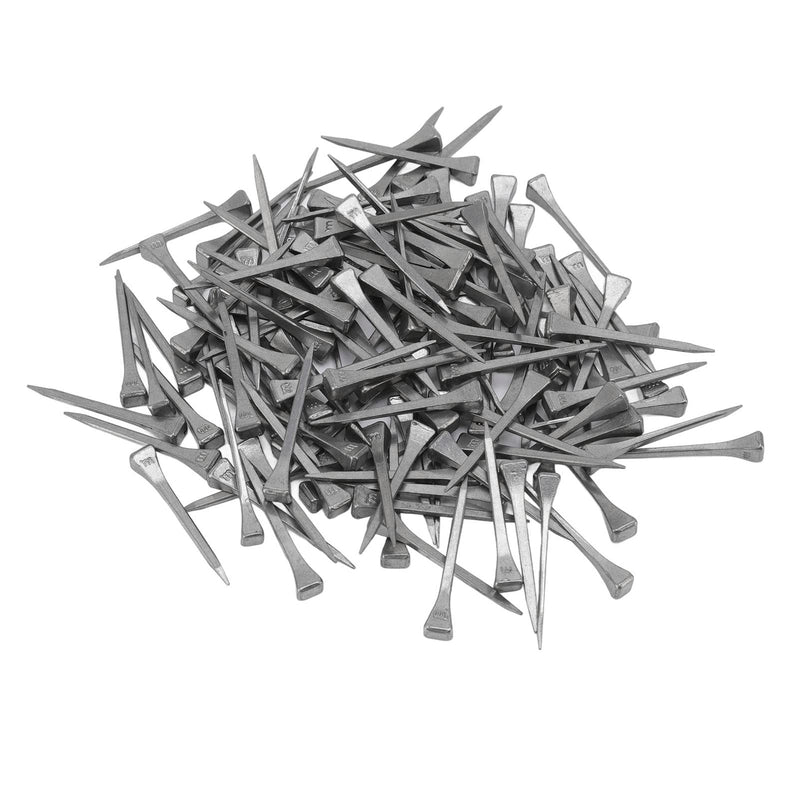 TOPINCN 250pcs Horseshoe Nails, 41mm/1.6in Horseshoe Nails High Tensile Strength Good Elasticity Crafted Steel Horse Shoes Nails Horseshoe Tools(FJ0RACE) - PawsPlanet Australia