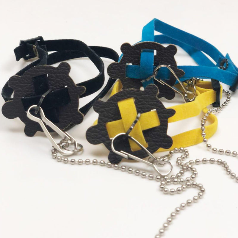 Pet Tortoise Turtle Leather Harness Small Pet Turtle Leash and Harness Pet Tortoise Leash Suitable for Tortoise Supplies Adjustable Control Leash (S,Blue) Blue S - PawsPlanet Australia