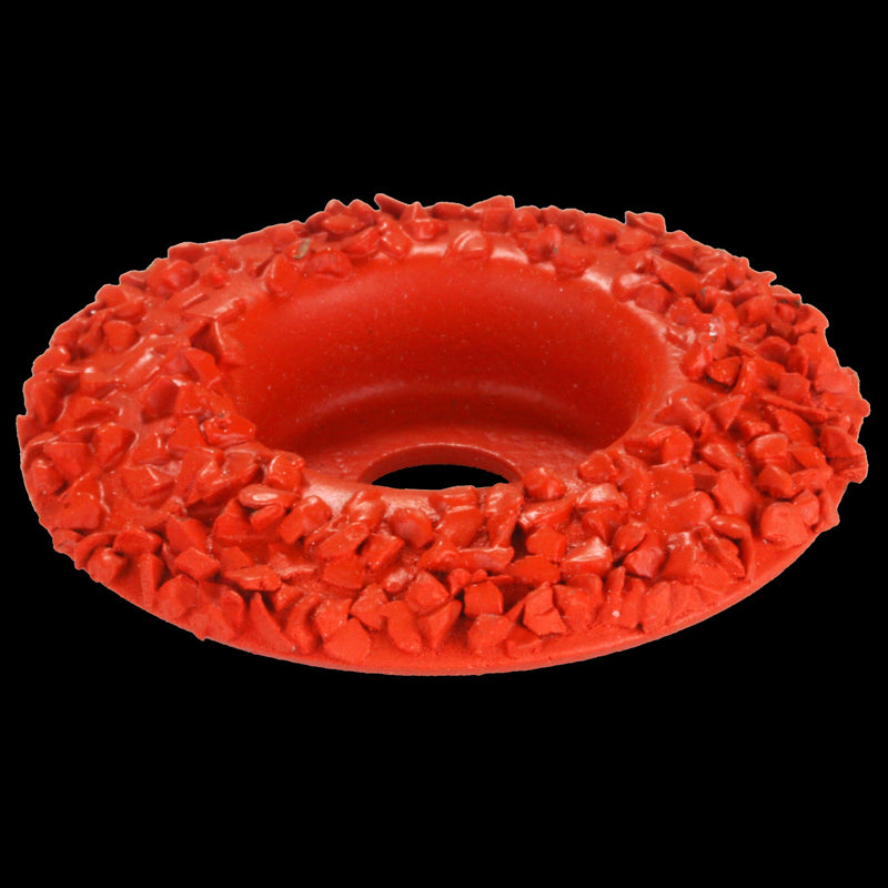 Orange Heavy Grit Dome Top 2" Disc - Durable and Efficient Hoof Trimming Tool for Overgrown Hooves - Ideal for Goats, Horses, Sheep, Pigs, & Cattle - Compatible Tools