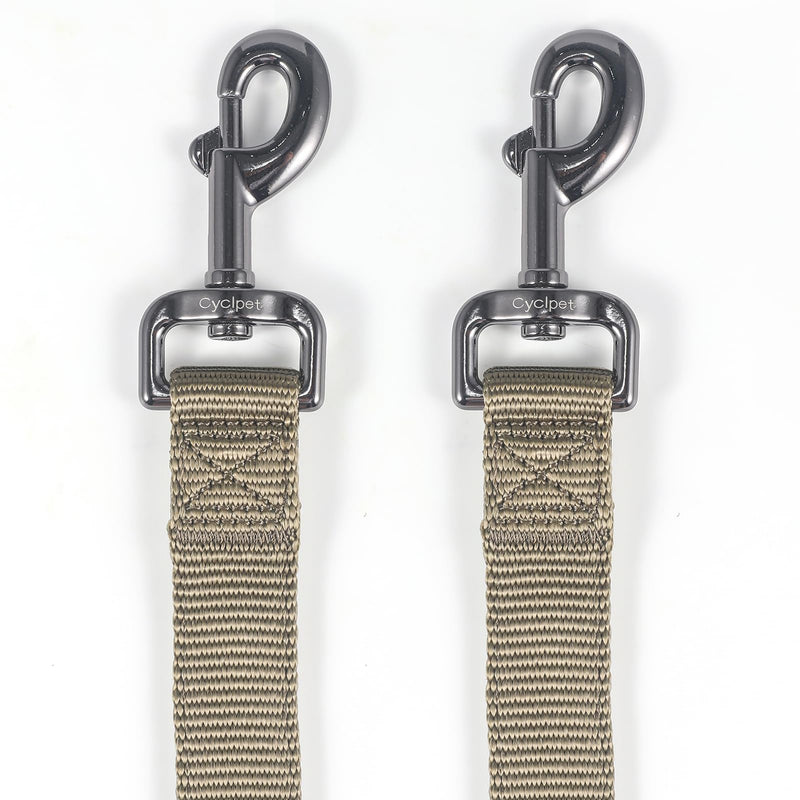 Advanced Short Dog Leash with Soft Padded Handle and Heavy-dutyClip & Nylon - 12 Inches Lead for Large and Medium Breed Dogs Daily Use. (Military Green, 12 Inches) Military Green - PawsPlanet Australia