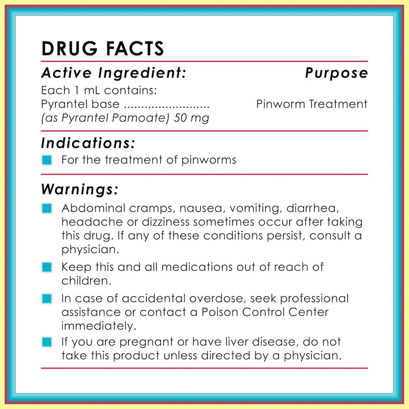 Pyrantel Pamoate Suspension 50 Mg 16 Oz Bottle by Generic - PawsPlanet Australia