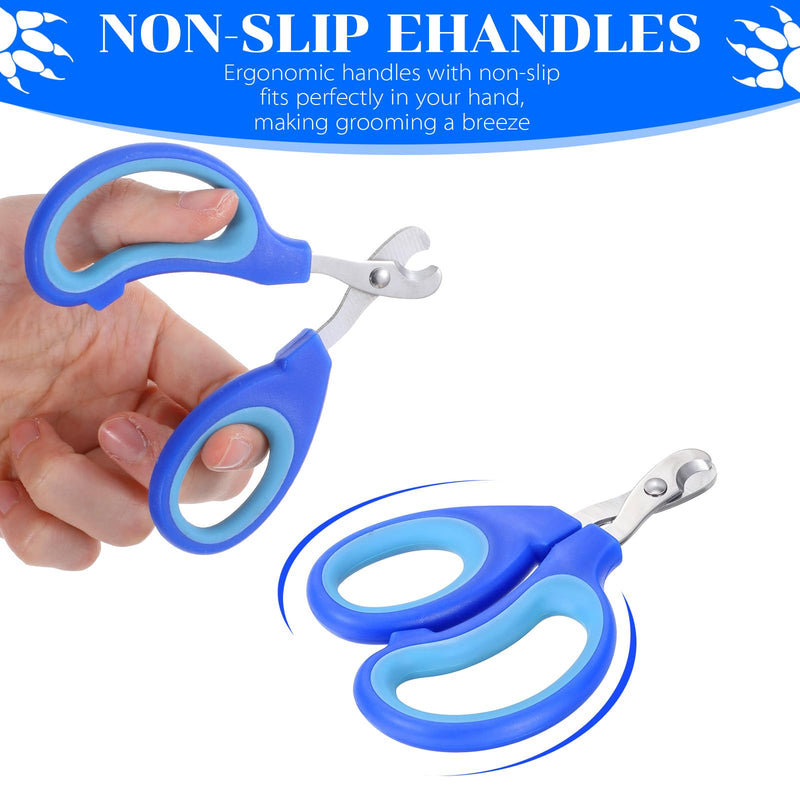Pet Toe Nail Clippers,Stainless Steel Professional Nails Care Products for Bird,Squirrel,Cat,Dog,Guinea Pig,Rabbit,Turtle,Bearded Dragon,Small Reptile Clippers - PawsPlanet Australia