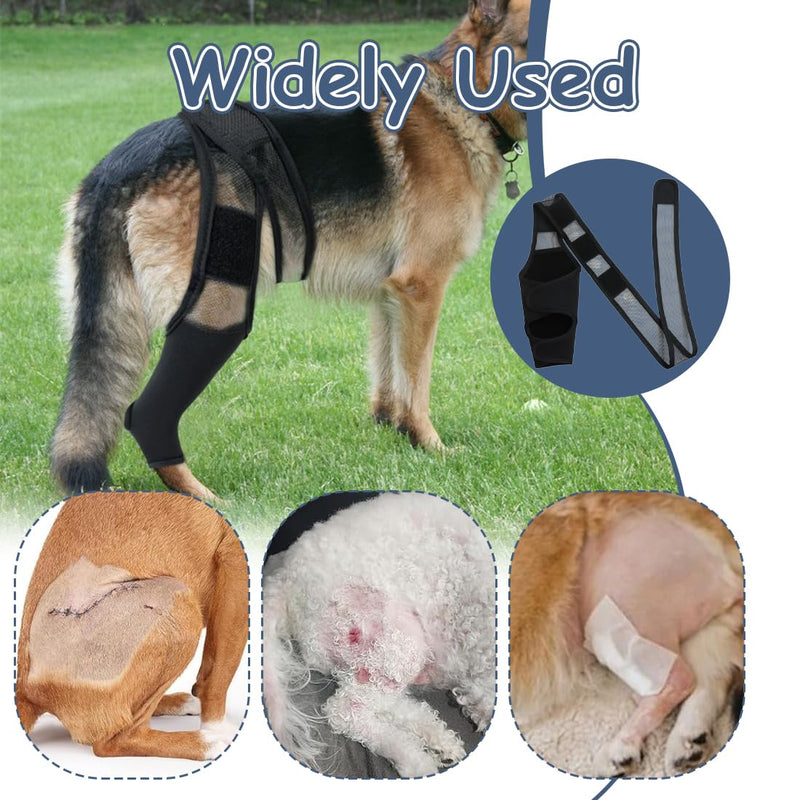 Joint & Bone Protection for Dogs, Thigh Protection for Dogs, Joint Bandage, Leg Bandage, Rehabilitation Bandage, Leg Fixation Strap, Size XL