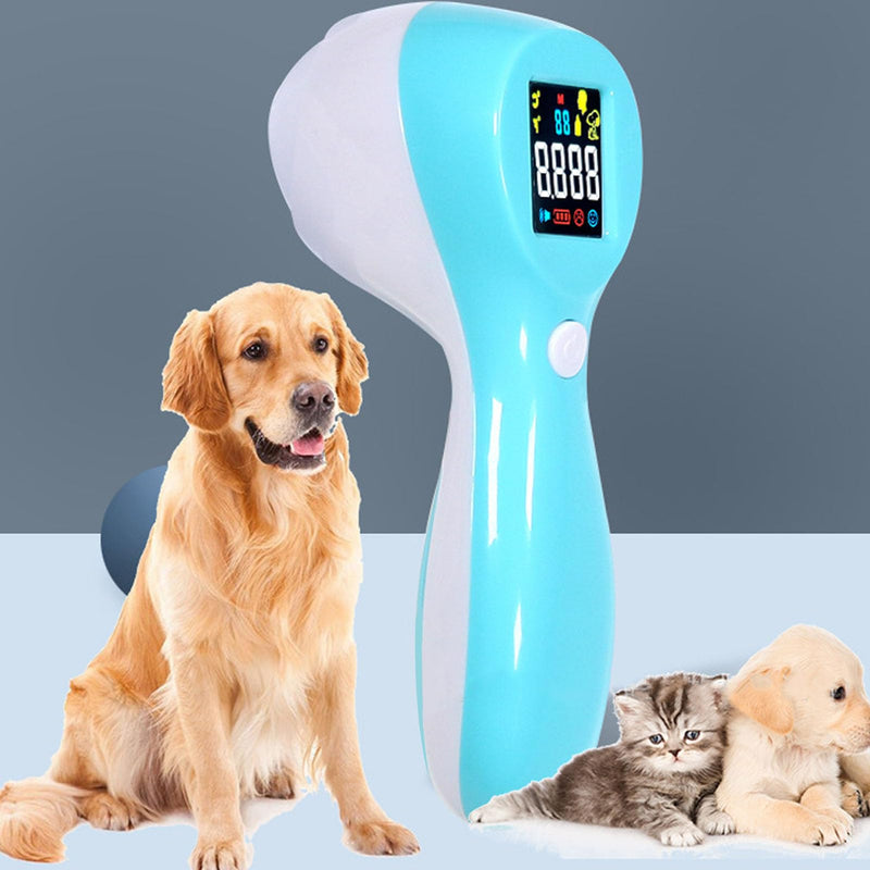 Infrared Thermometer, Fast Non-Contact Pet Thermometer, Multifunctional for Cats, Dogs, Cows, 2 in 1 Mode with Memory, Suitable for HSA