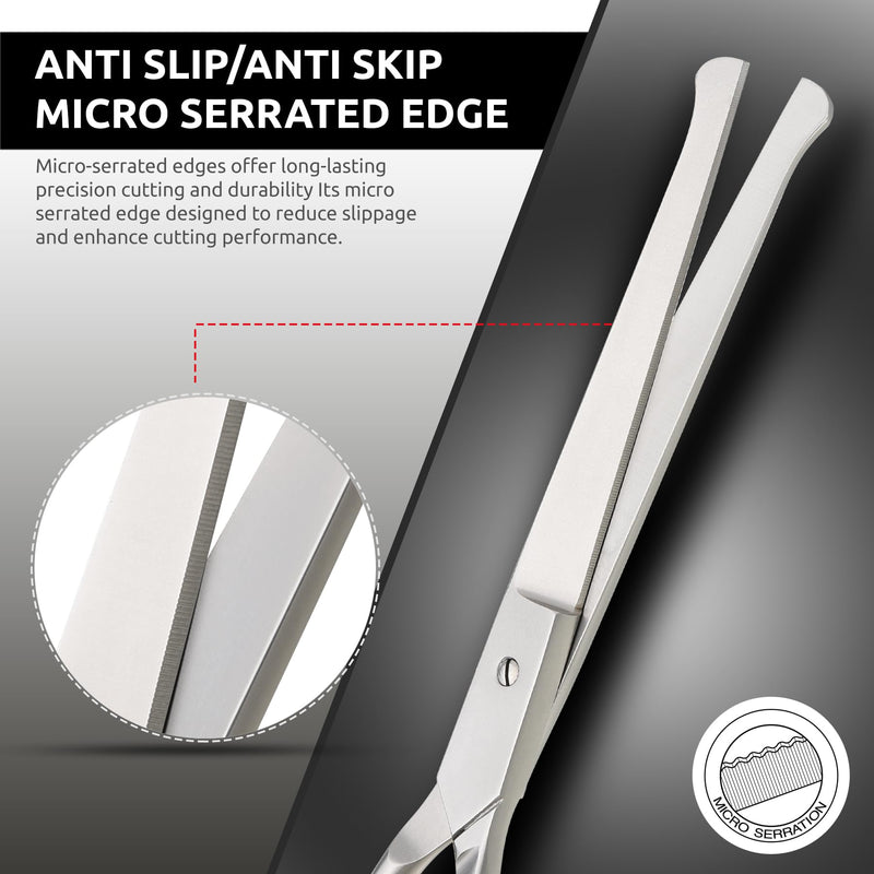Dog Grooming Scissors, Hair Cutting Scissors, Straight for Pet and Saloon Use (Ball Tip STR 4.5) Grooming Scissor for Dog with Round Tip Ball Tip STR 4.5 - PawsPlanet Australia