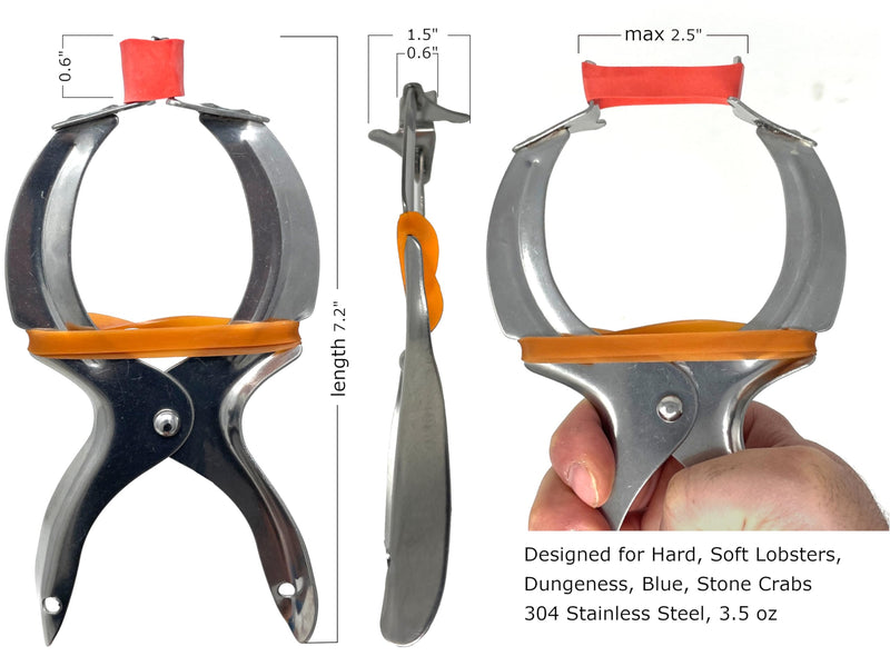 AirFly Crab, Lobster Claw Rubber Band Pliers.Designed in San Francisco, USA (Bands not included) Band Pliers (Bands not included) - PawsPlanet Australia