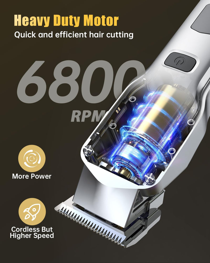 Romanda Clippers and Trimmers Set, Hair Clippers for Men Cordless,Mens Clippers and Grooming Set,Barber Clippers Set - PawsPlanet Australia