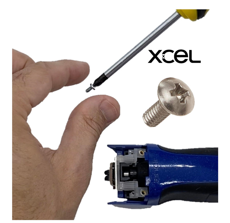 XCEL Blade Drive Screws Compatible for All Andis Models (Set of 2) - PawsPlanet Australia