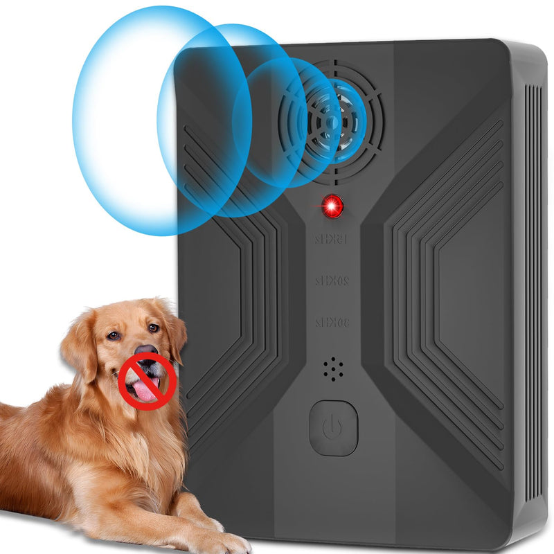 Anti Barking Devices, Anti Barking Device for Dogs Long Range 50ft, Barking Control Devices for Dog Training in Outdoor, 3 Modes Ultrasonic Bark Box, Dog Bark Deterrent Devices, Dog Barking Silencer | Gentle correction of pet bad behaviors， Auto-activa...