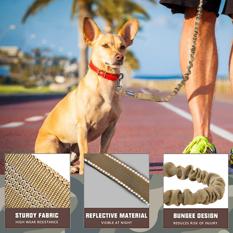 Auroth Tactical Dog Harness with 6 FT Heavy Duty Dog Leash and Reflective Dog Collar for Medium Large Dogs - PawsPlanet Australia