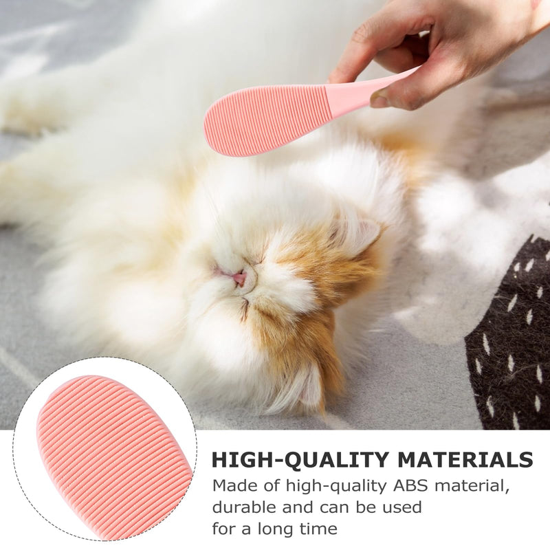 POPETPOP 2pcs Cat Tongue Comb Kittycorn Cat Hairbrushes Cat Deshedding Tool Cat Nurturing Brush Dog Slicker Brush Cat Comb Brush Cat Grooming Comb Cat Comb Cats Abs Dog Hair Comb 20X6X0.5CM As Shown - PawsPlanet Australia