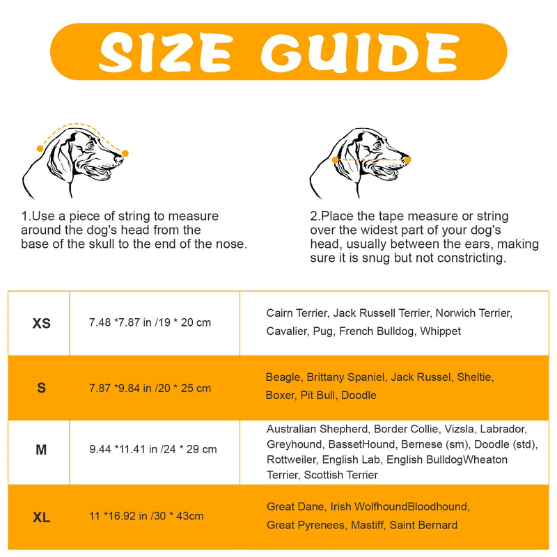 Foxtail Mask for Dogs (S), Field Net Guard Dog Foxtail Protection Hood for Dogs Prevent Foxtails Thorns Rocks Insects, Dog Face Guard for Hiking, Outdoor Adventures S - PawsPlanet Australia