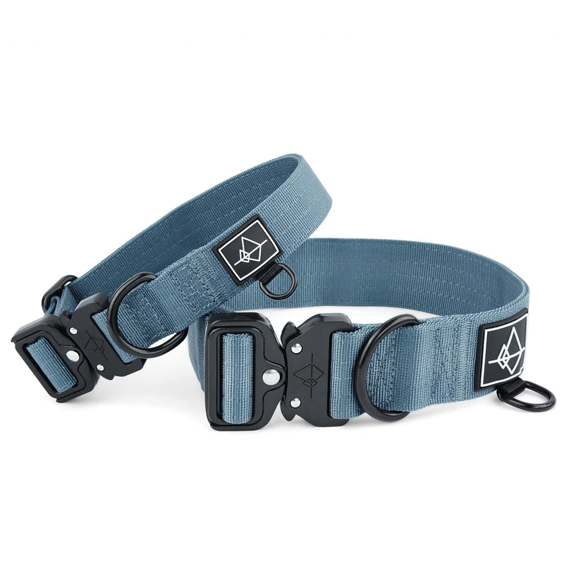 Made to ROAM Premium Dog Collar - Adjustable Heavy Duty Nylon Collar with Quick-Release Metal Buckle (California Horizon, Classic Size 5) California Horizon Classic 5