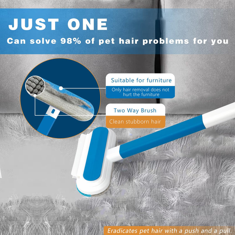 Pet Hair Removal Tool,Can Eradicate Cat Hair Dog Hair, Washable, Reusable, Suitable for Sofas Carpets Sheets and Other Furniture，Eco-friendly and durable. - PawsPlanet Australia