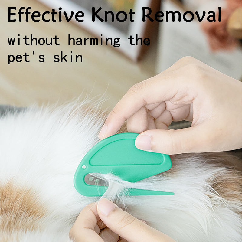 5Pcs Knotting Comb for Cats, Pet Knotting Comb De Knotting Comb for Dog Pet Hair Removal Tool Cat Dog Grooming Comb Knot Remover Cat Knotting Comb - PawsPlanet Australia