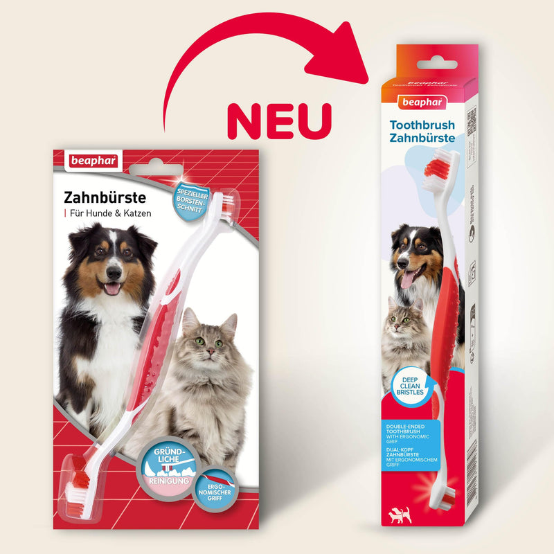 Beaphar Toothbrush, 1 piece. 1pc (pack of 1)