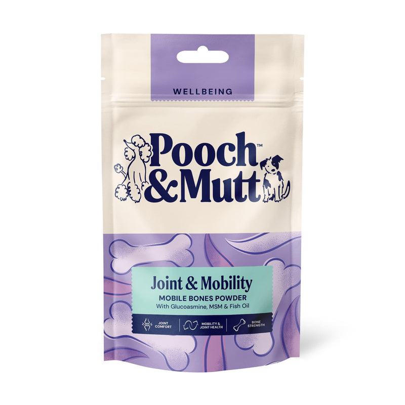 Pooch & Mutt - Mobile Bones, Supplement for Dog Joints (Comfort, Mobility and Strength), 200g Powder 200 g