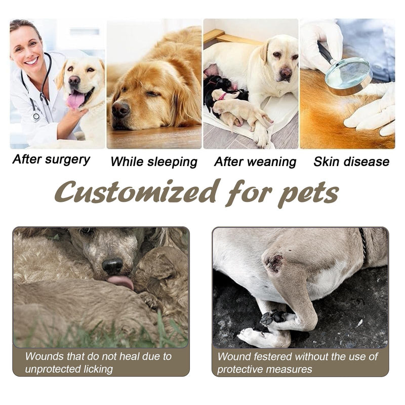Dog Leg Protection, Elbow Pads Dog for Medium and Large Dogs, Recovery Sleeve Dog with Breathable Padding, Elbow Bandage Dog, Prevents Licking Wounds (2XL)