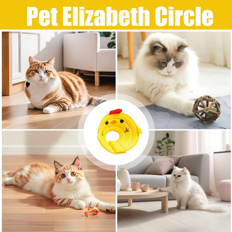 For dogs to stop licking, pet Elizabeth collar, pet wound protection neck cover, prevents bleeding, for large and medium-sized puppies, kittens, animals