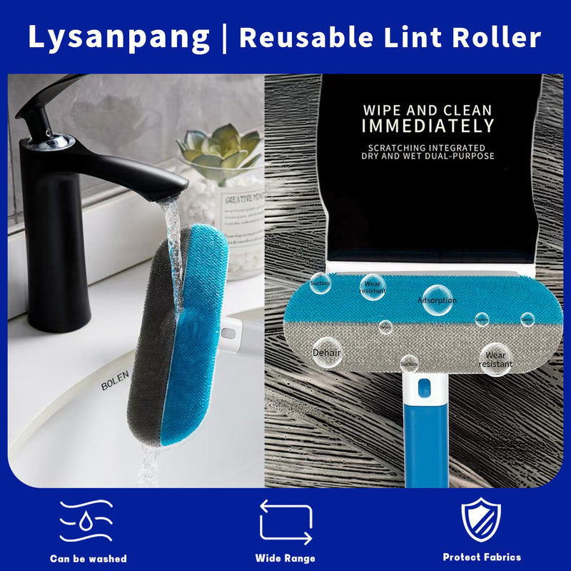 Pet Hair Removal Tool,Can Eradicate Cat Hair Dog Hair, Washable, Reusable, Suitable for Sofas Carpets Sheets and Other Furniture，Eco-friendly and durable. - PawsPlanet Australia