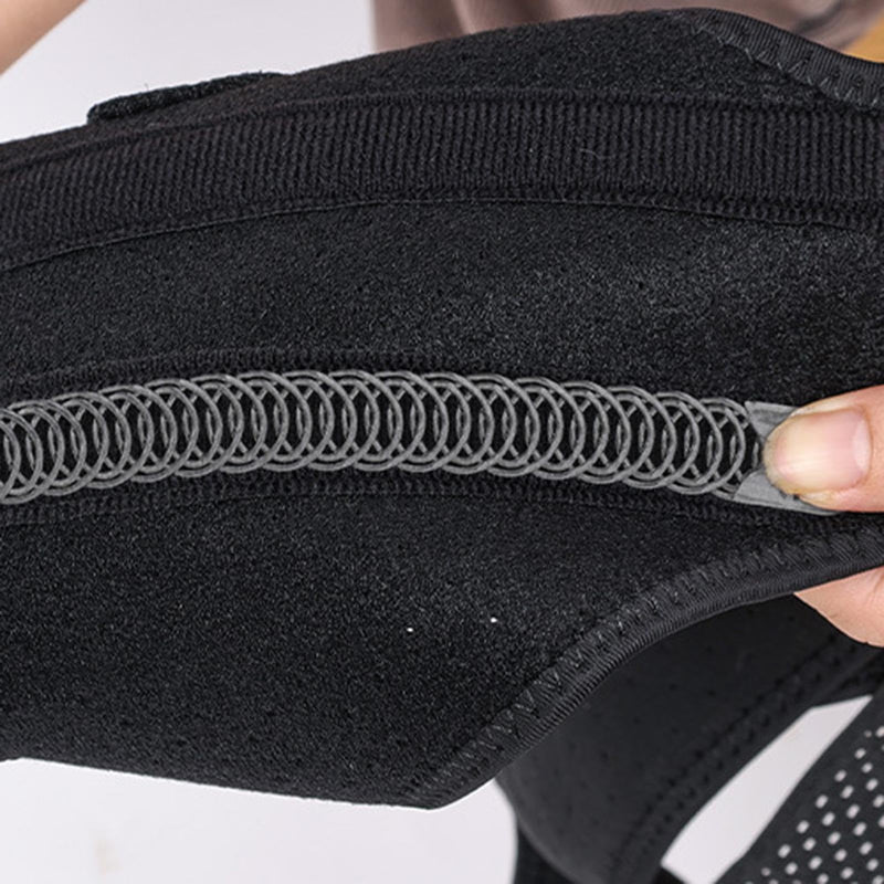 Dog Hip Support | Dog Leg Protection - Metal Strip Rear Leg Support - Breathable Rear Leg Support for Large Dogs Black M