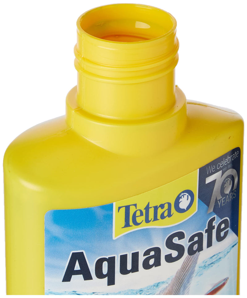 Tetra AquaSafe to Turn Tap Water into Safe and Healthy Water for Fish and Plants, 250 ml 250 ml (Pack of 1) Single - PawsPlanet Australia