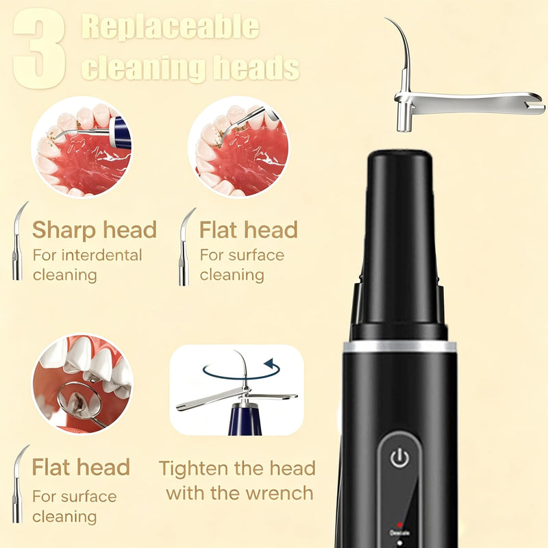 Pet dental cleaner, 5 cleaning modes, tartar remover for dogs, electric dental cleaning set for home dental care for dogs and cats