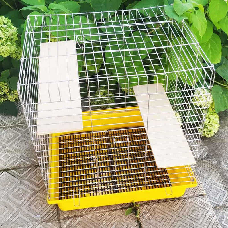 Plastic Mesh Tray for Pets Extra Protection for Pan for Dogs and Cats Cage Carrier, Anti-Leak Floor Grid with Small Legs (15,75" Dx9,45 Wx0,39 H) Black Colour - PawsPlanet Australia